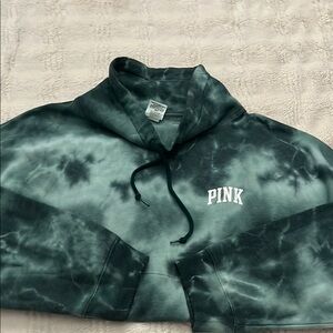 Victoria's Secret Pink Teal Sweatshirt